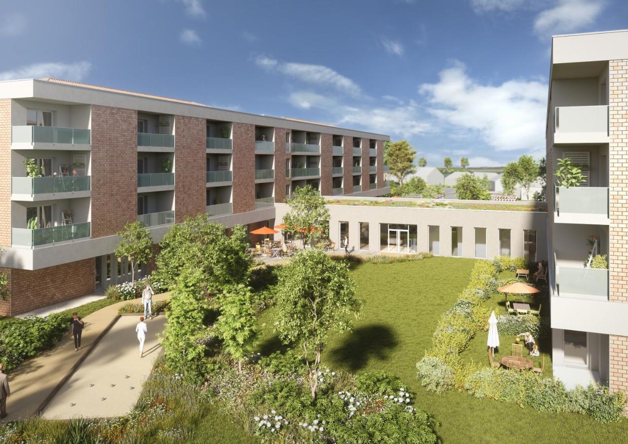 Domitys Les Cepages Aparthotel Gaillac Exterior foto
